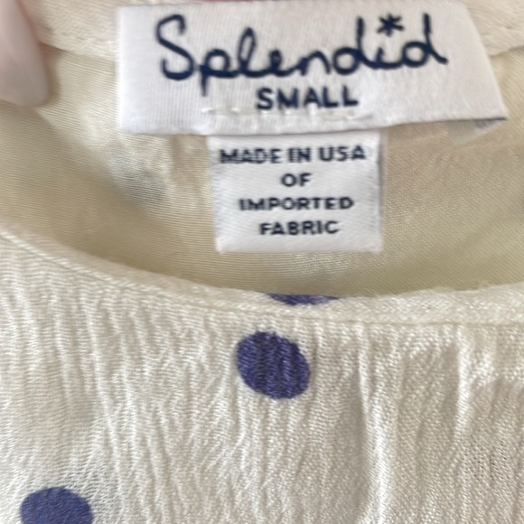 Splendid cotton polkadot dress - Picture 2 of 4